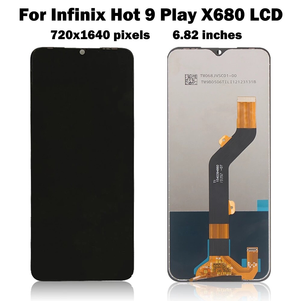 Compatible Models: Hot 9 Play | Smart 4 Plus | X680 | X680b | X680c | X680f LCD Display – Premium Quality